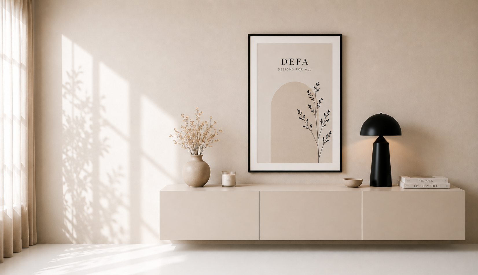 Every order supports a small family business dedicated to creating designs that make spaces feel more personal, inspiring and unique.