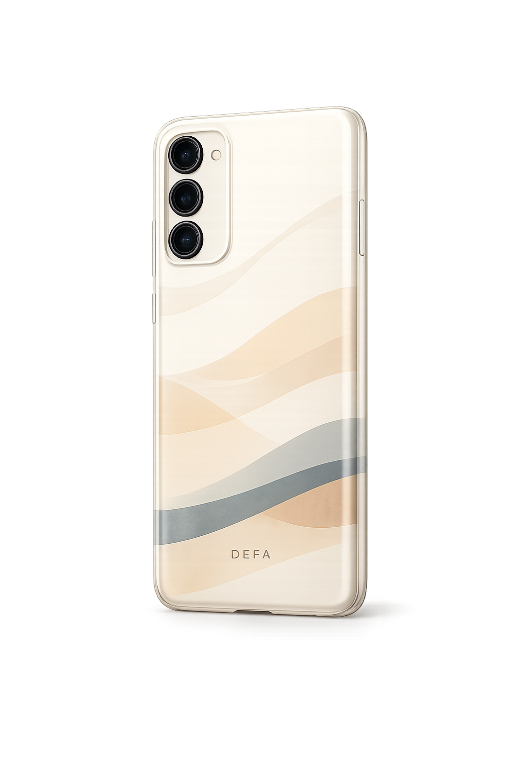 DEFA Samsung Galaxy case in warm neutral tones