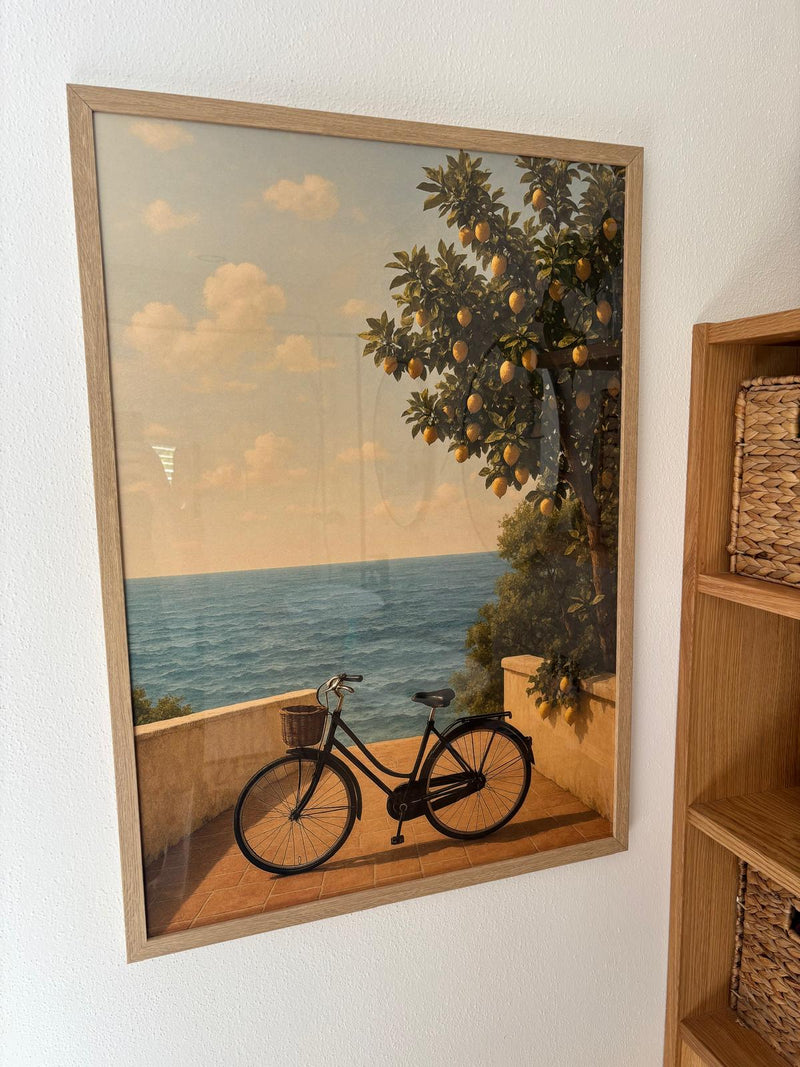 Atmospheric artwork with premium framing