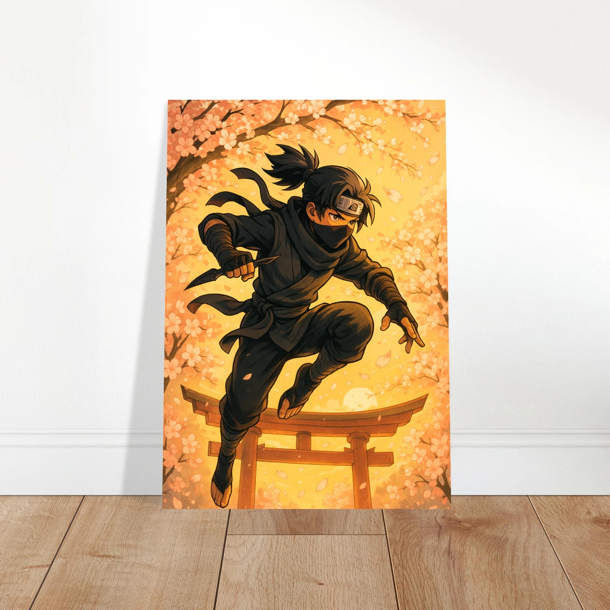 HANAKAGE Shadow in Bloom Poster – stilvolles Anime Kunstwerk für Schlafzimmer Wanddeko, japanisch inspiriert