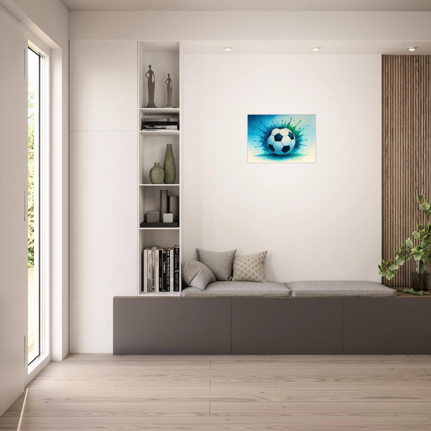 Momentum Soccer Poster – The Heart of Soccer Wall Art Print for Living Room Decor
