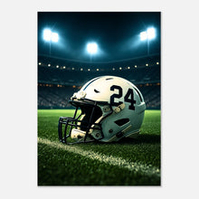 Under the Lights Poster – American Football Wall Art Print for Sports Fans
