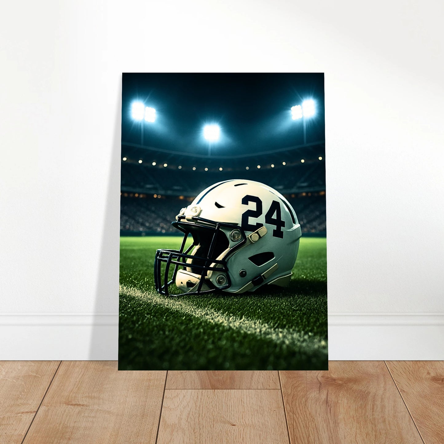 Under the Lights American Football Poster – Sports Wall Art Print for Home Decor